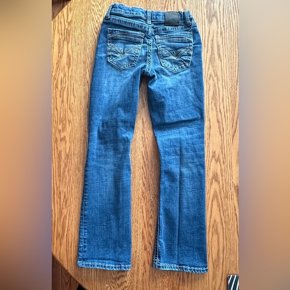 Preowned Boy’s Sz 8 BKE Conner Bootcut 5 Pocket Adjustable Waist Denim Jeans - Picture 2 of 3